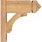 Ekena Millwork Imperial Arts & Crafts Smooth Outlooker, Western Red Cedar, 5 1/2"W x 12"D x 12"H OUT06X12X12IMP03SWR - alternate 2